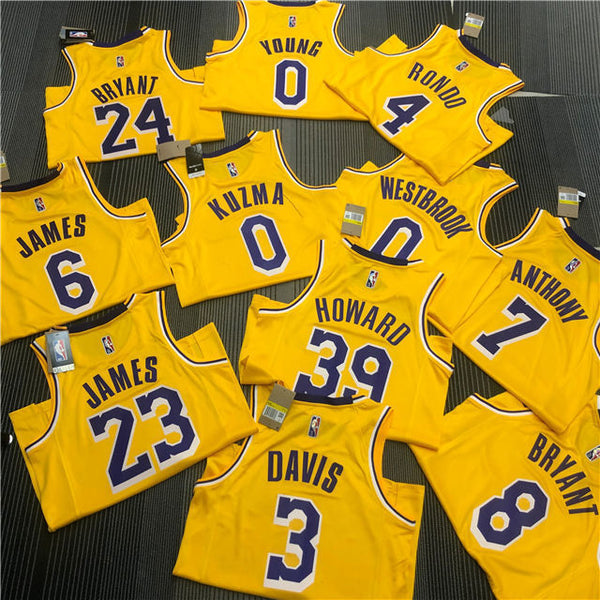 Los Angeles Lakers - 75th NBA Diamond Jersey (Yellow)