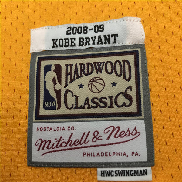 Los Angeles Lakers - 2008-09 Throwback Yellow