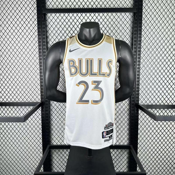 Chicago Bulls White/Gold -  Season 2025