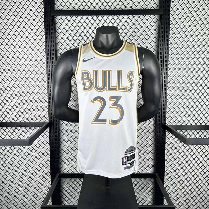 Chicago Bulls White/Gold -  Season 2025