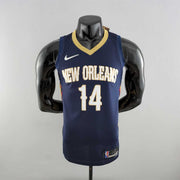 New Orleans Pelicans Navy Blue Jersey 1