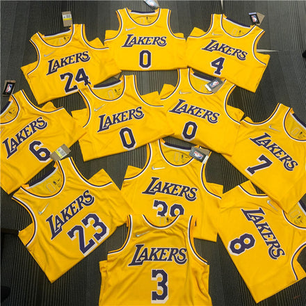 Los Angeles Lakers - 75th NBA Diamond Jersey (Yellow)