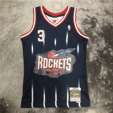 Steve Francis #3 Rockets Jersey Front