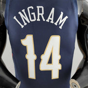New Orleans Pelicans Navy Blue Jersey 3