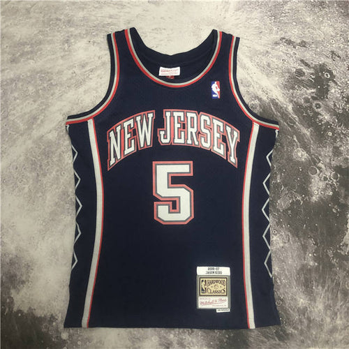 New Jersey Nets Navy Jersey - 2006-07 Jason Kidd